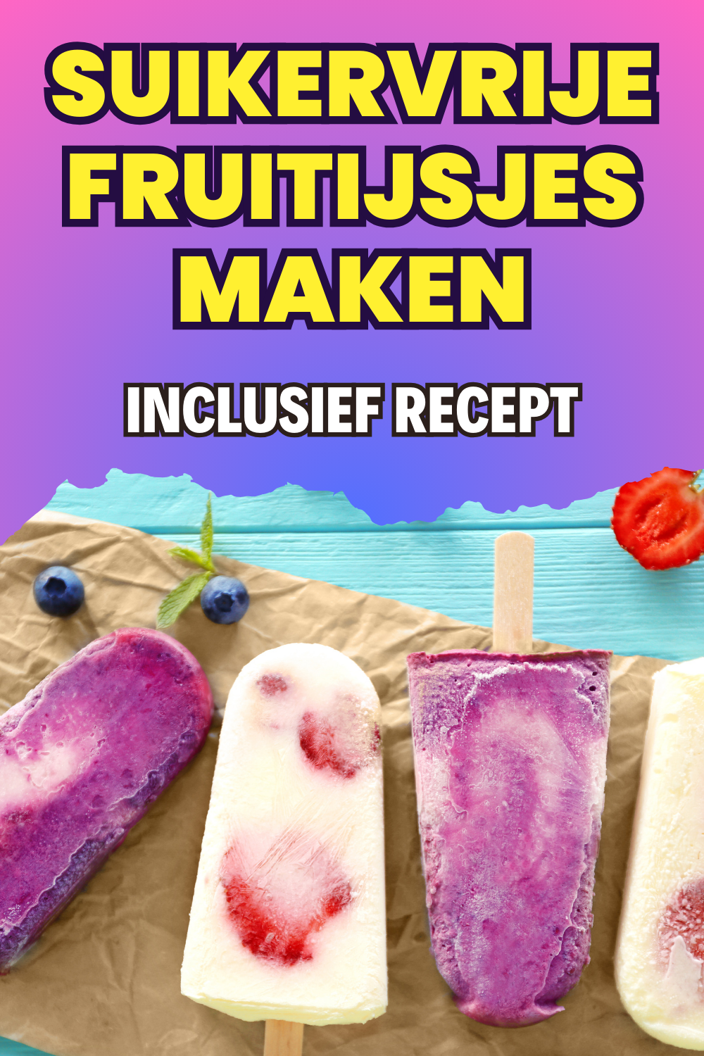 suikervrije ijsjes