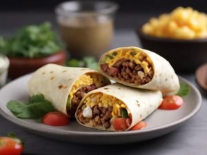 keto ontbijt burrito's