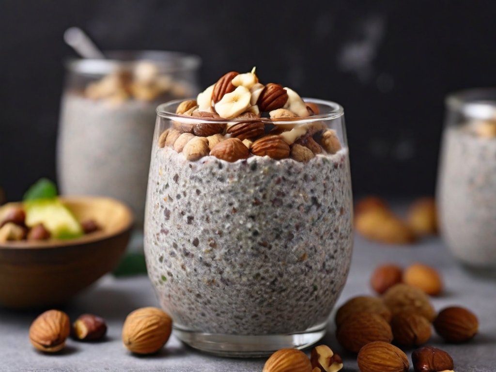 keto dieet ontbijt recepten chia pudding