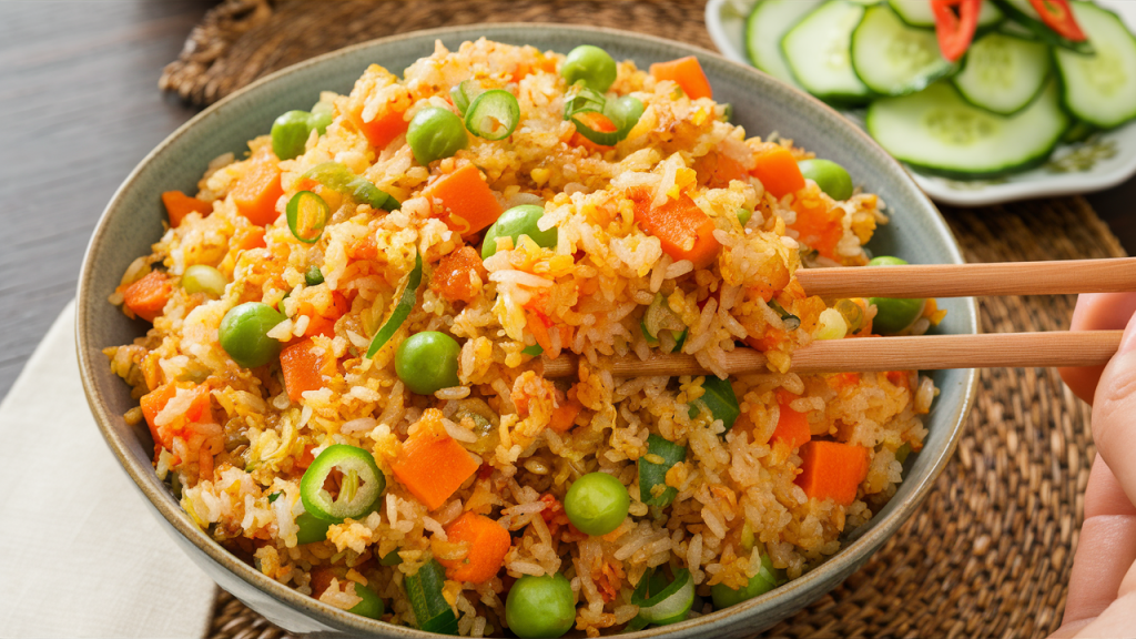 bloemkool nasi opdienen