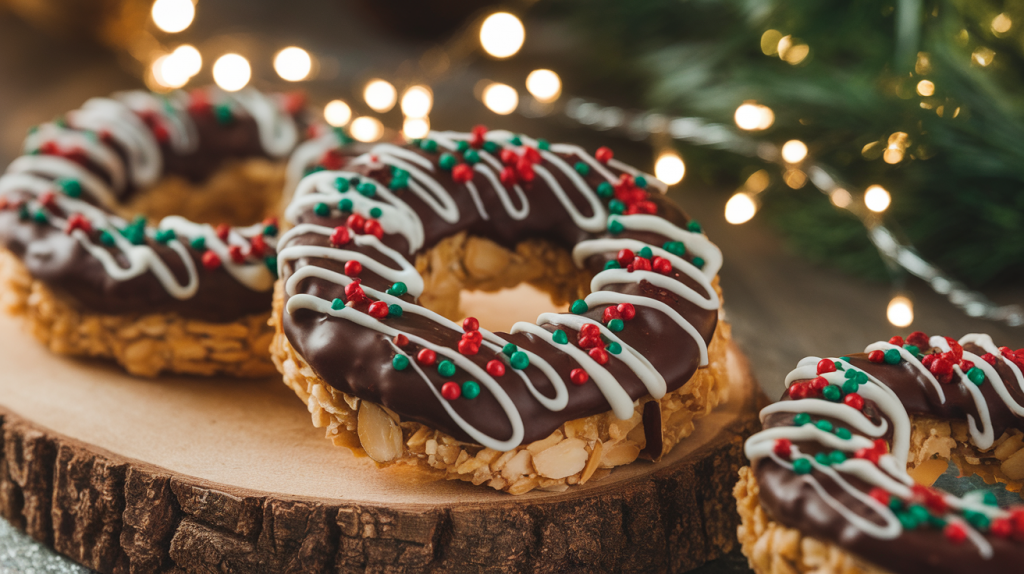 Koolhydraatarme Kerstkransjes