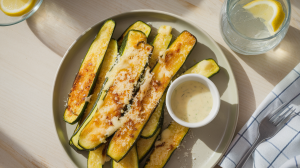 Koolhydraatarme Courgettefrietjes