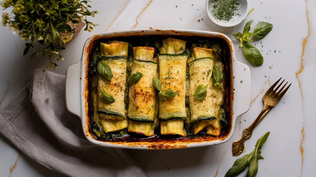 cannelloni klaar om op te dienen