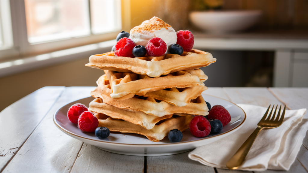 Koolhydraatarme Wafels Zelf Maken