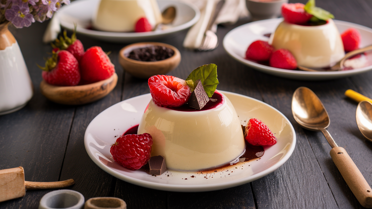 keto panna cotta